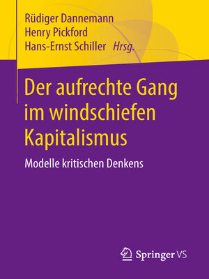 cover image of Der aufrechte Gang im windschiefen Kapitalismus